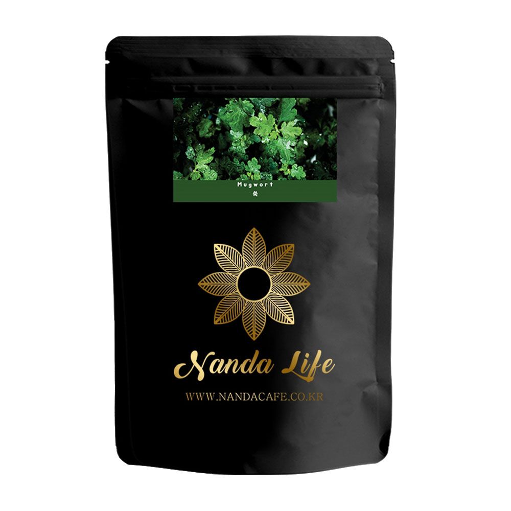 Nanda Life Premium Mugwort Tea 50 Tea Bags 100% Korean Natural Herb Tea Caffeine-Free Daily Wellness _ Made in Korea